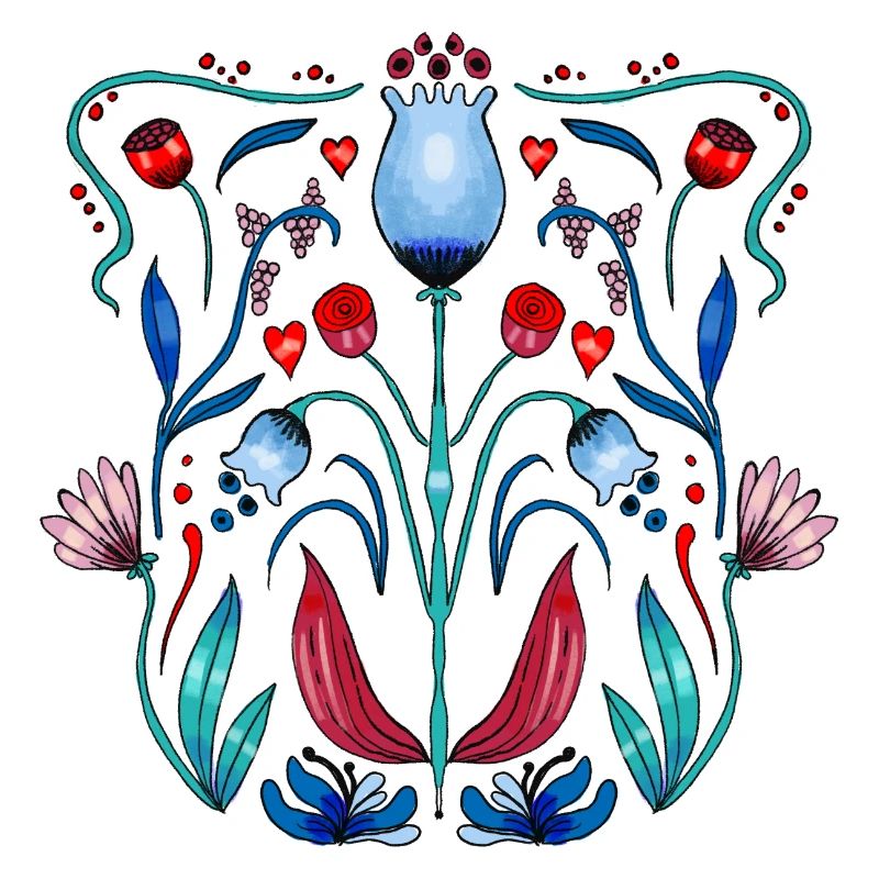 Flore d’art populaire