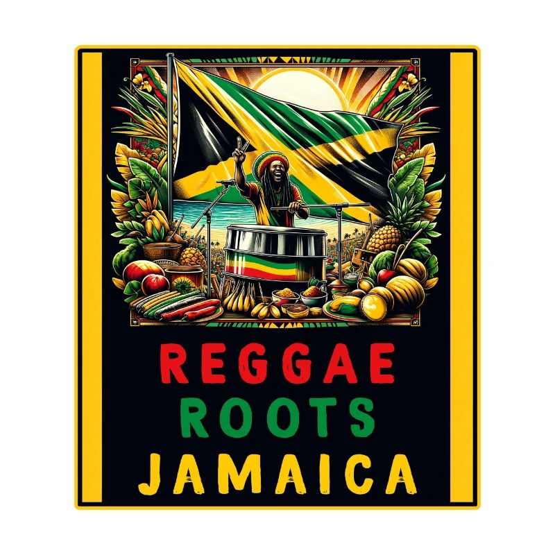 Reggae roots Jamaïque