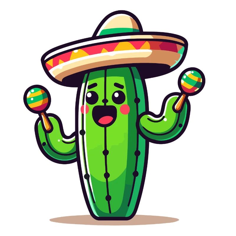 Fiesta-Kaktus: Der Saguaro-Shaker