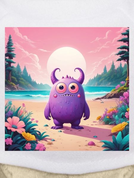 Little Monster on the Beach
