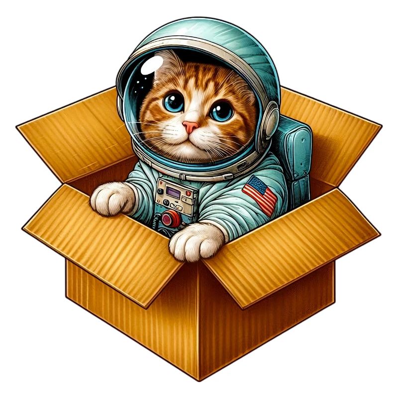 Chat astronaute