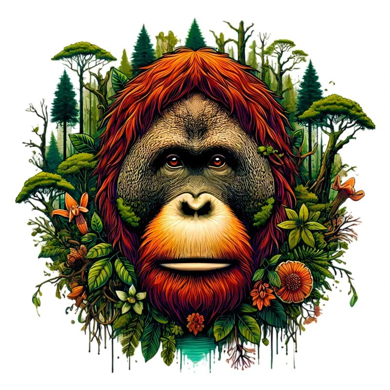 Orangutan Monkey Orangutan