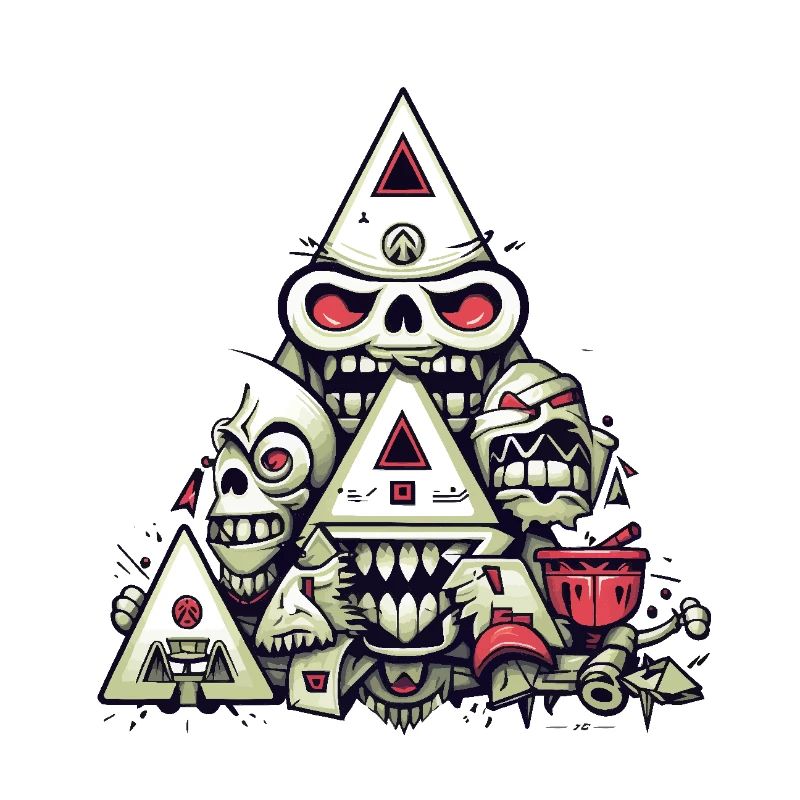 Abstrakte Collage