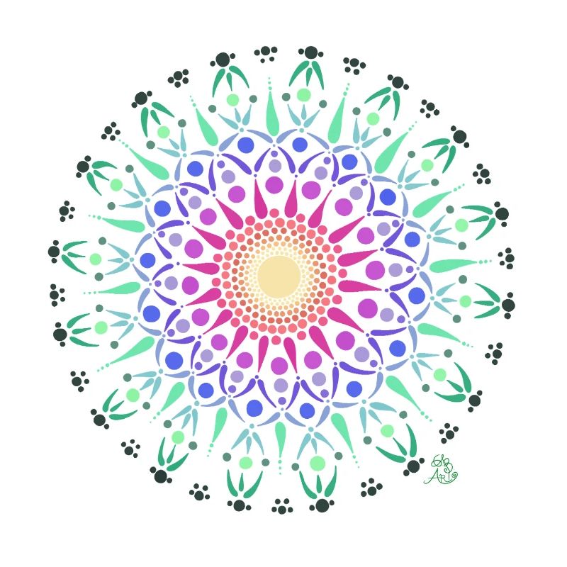 Mandala Lebensfreude