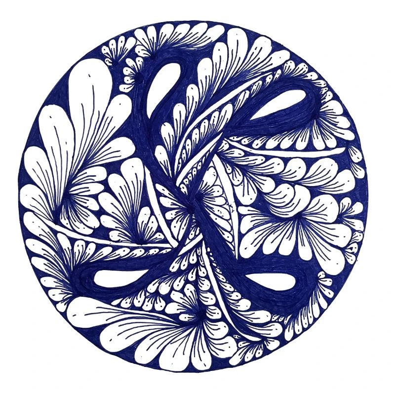 A design that connects – hand-painted by Martina