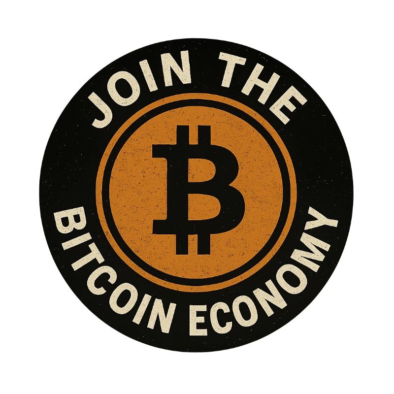 Join the Bitcoin economy round button
