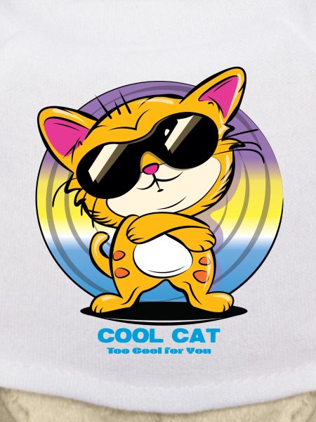 Cool Cat with Sunglasses