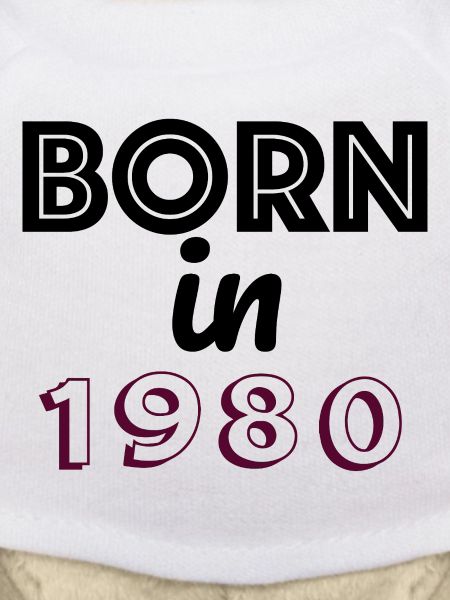 Born in 1980