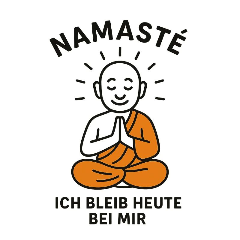 Namaste Ich bleib heute bei mir