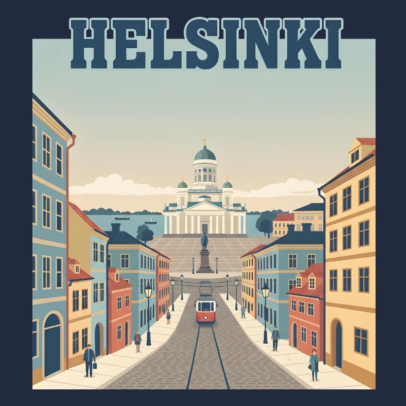 Helsinki Tram to Senate Square