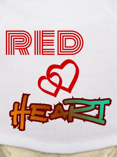Rotes Herz, Graffiti-Herz