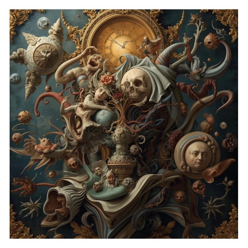 Baroque Surrealism with Dead Time