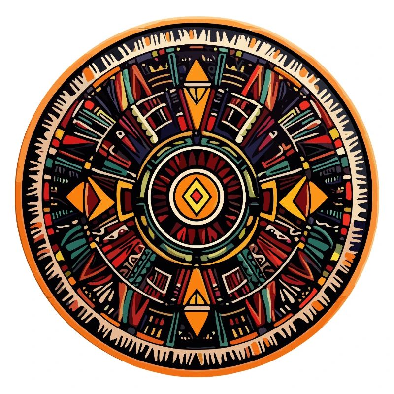 Mandala Feuerkreis