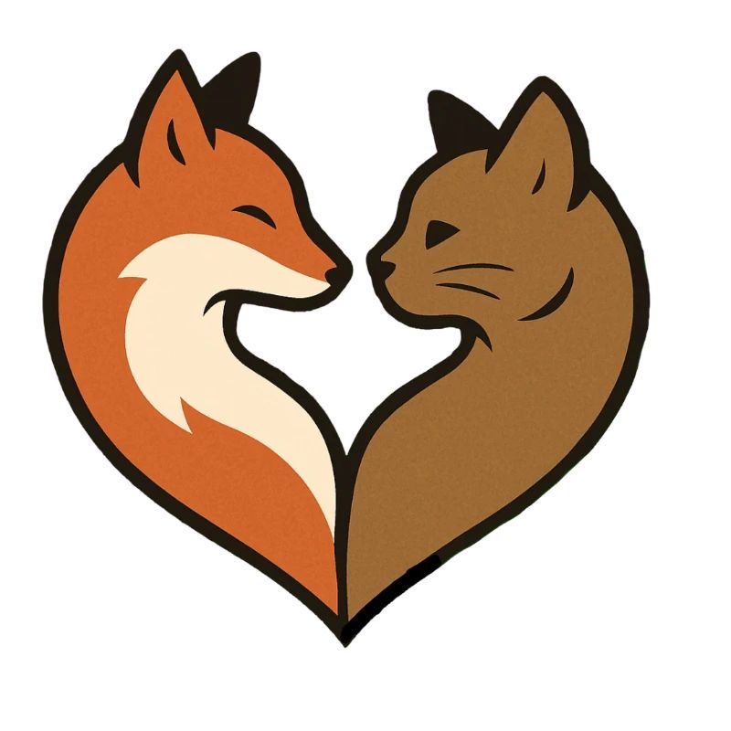 Forme de cœur d’animal