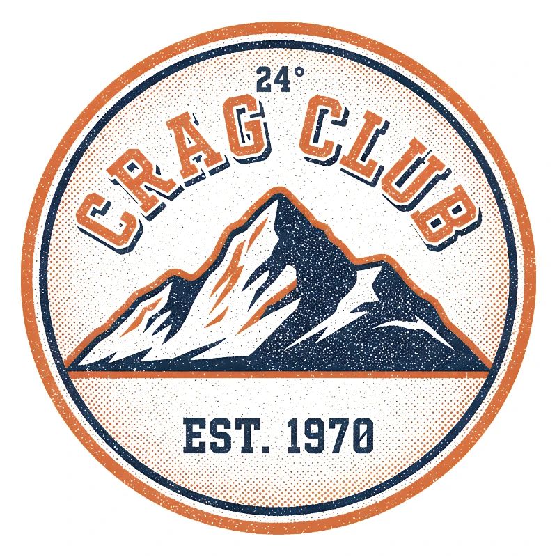 Crag Club Mountain Patch