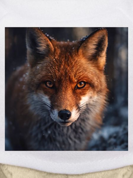Fuchs-Erkundung bei Einbruch der Dämmerung