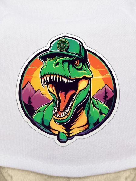 Dinosaur Sunset Headpiece