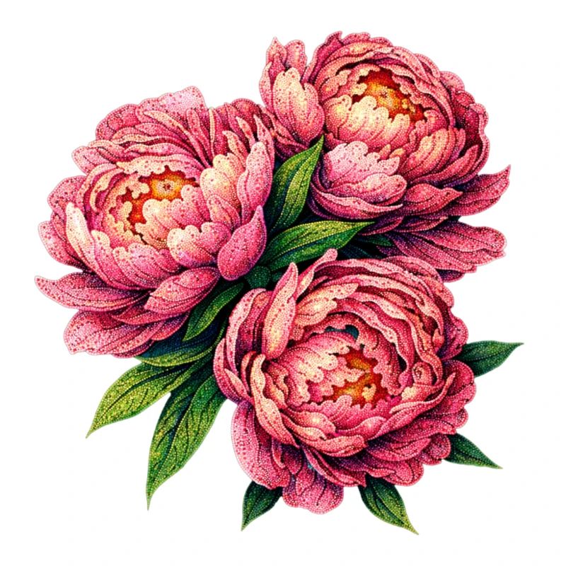 Pfingstrosenblüte