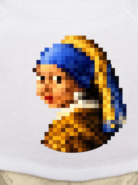 Das Mädchen mit dem pixeligen Perlenohrring