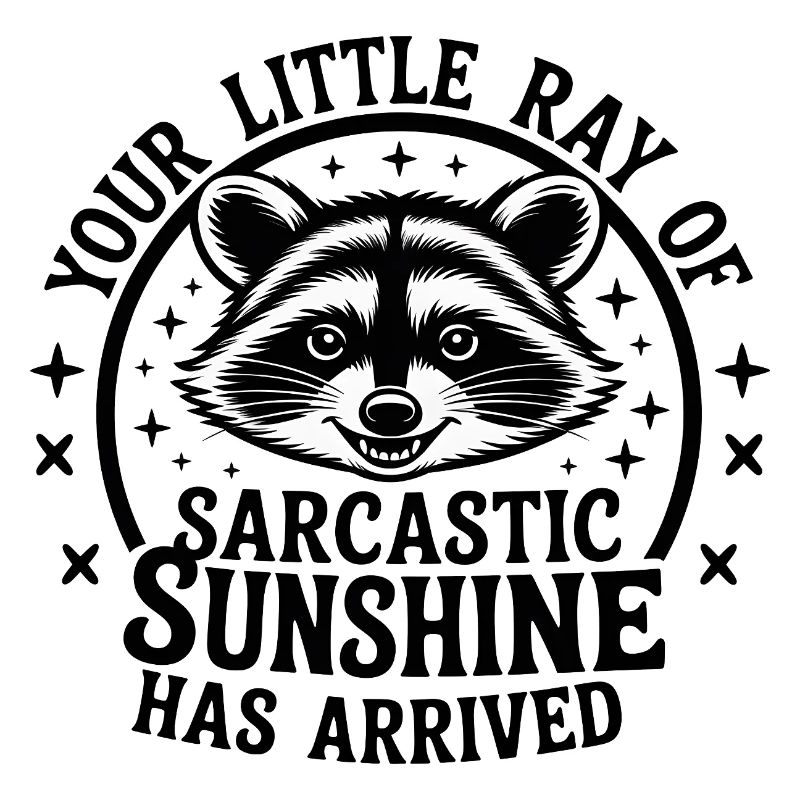 Le rayon de soleil sarcastique du raton laveur est arrivé