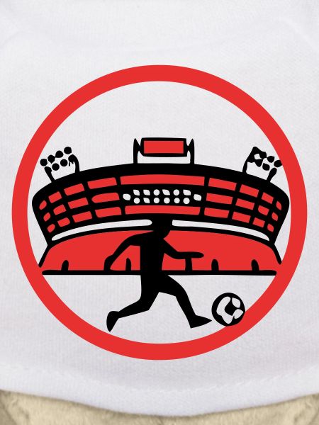 Fussballer Stadion Silhouette