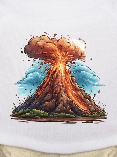 Vulkanausbruch Lava Explosion