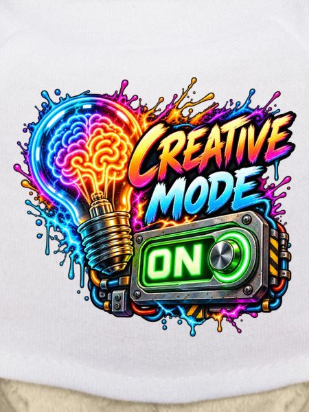 Kreativer Modus Neon Druck
