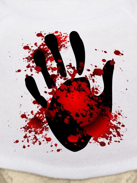 Halloween Blutende Hand