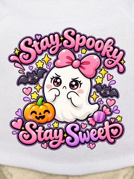 Halloween Geist mit Kürbis