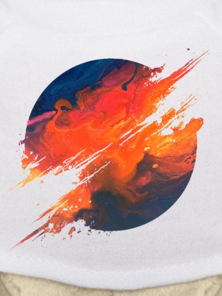 Aurora Ember Abstract Splash