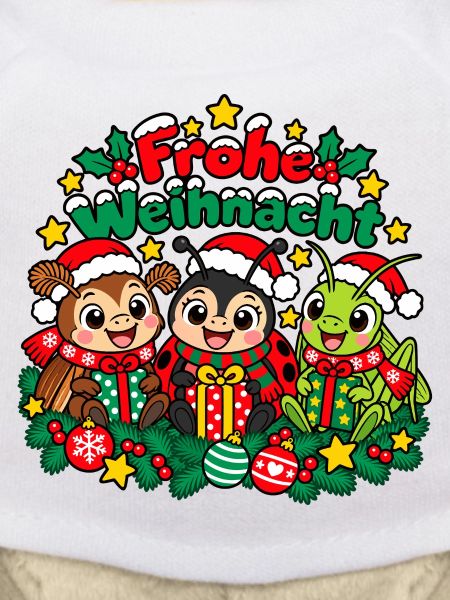 Weihnachts Insekten