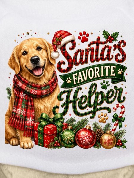 🎁 Weihnachts-Golden Retriever