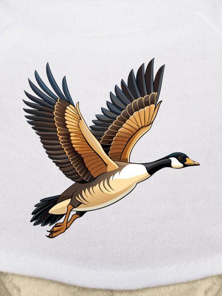 Fliegende Kanadische Gans