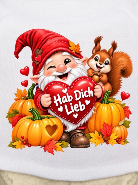 Herbstgnom Hab Dich Lieb