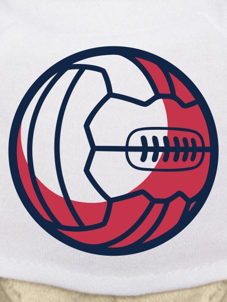 Retro Fussball Lederball Icon