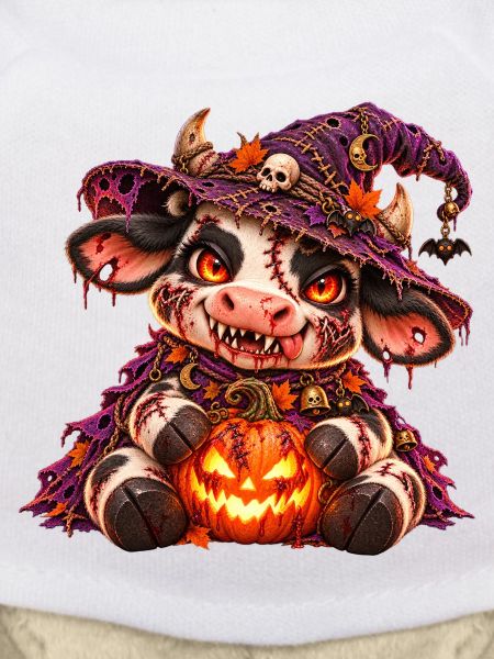 Gruselige Halloween-Kuh