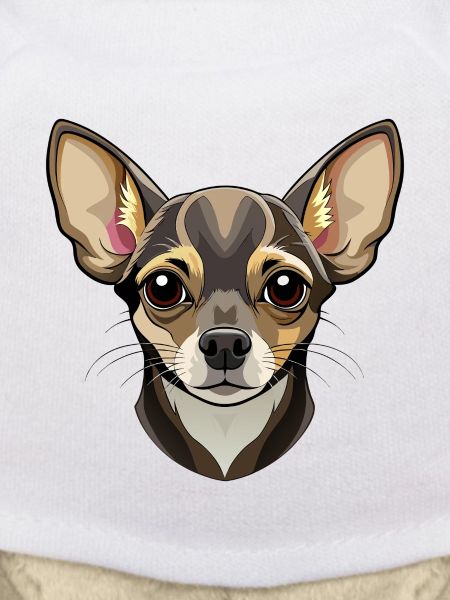 Chihuahua-Hundekopf