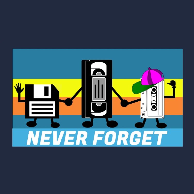Never Forget Das perfekte Geschenk für Nerds