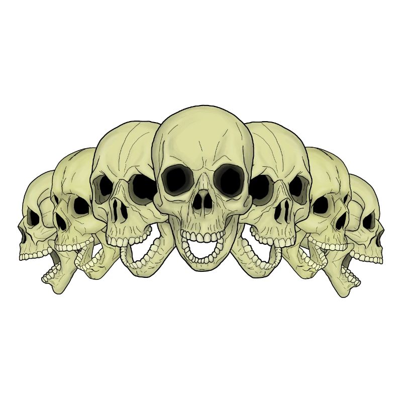 7 Totenköpfe