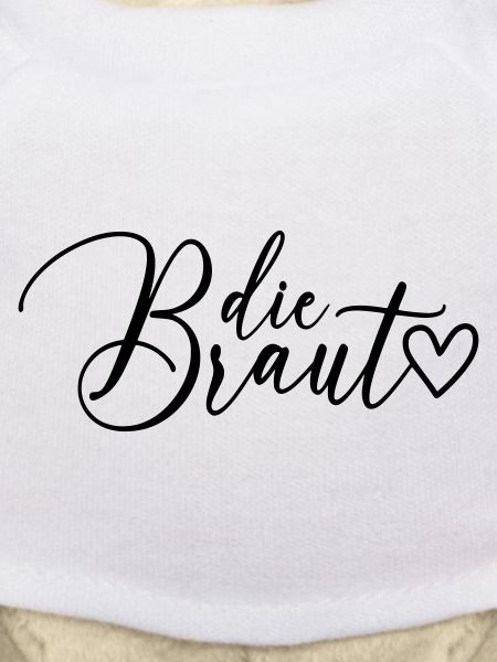 Die Braut Schrift