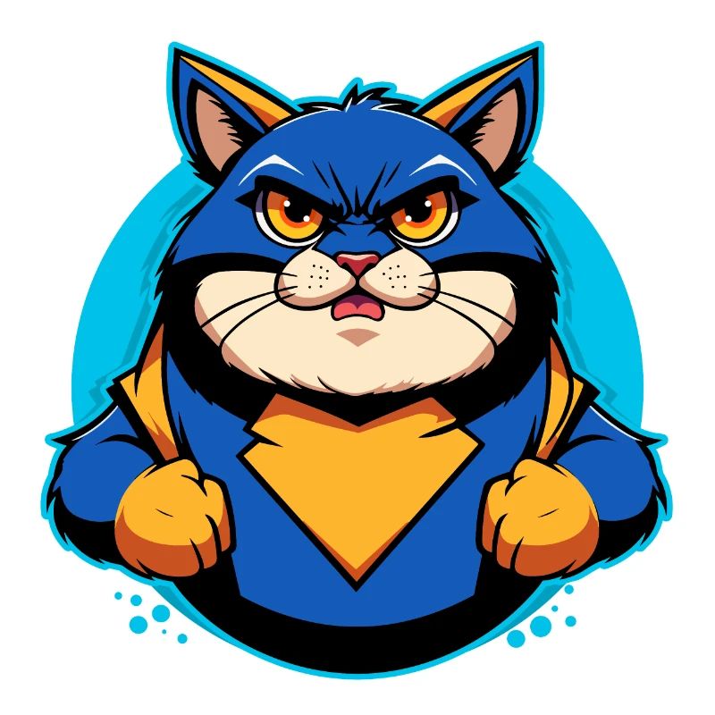 Superheld Katze