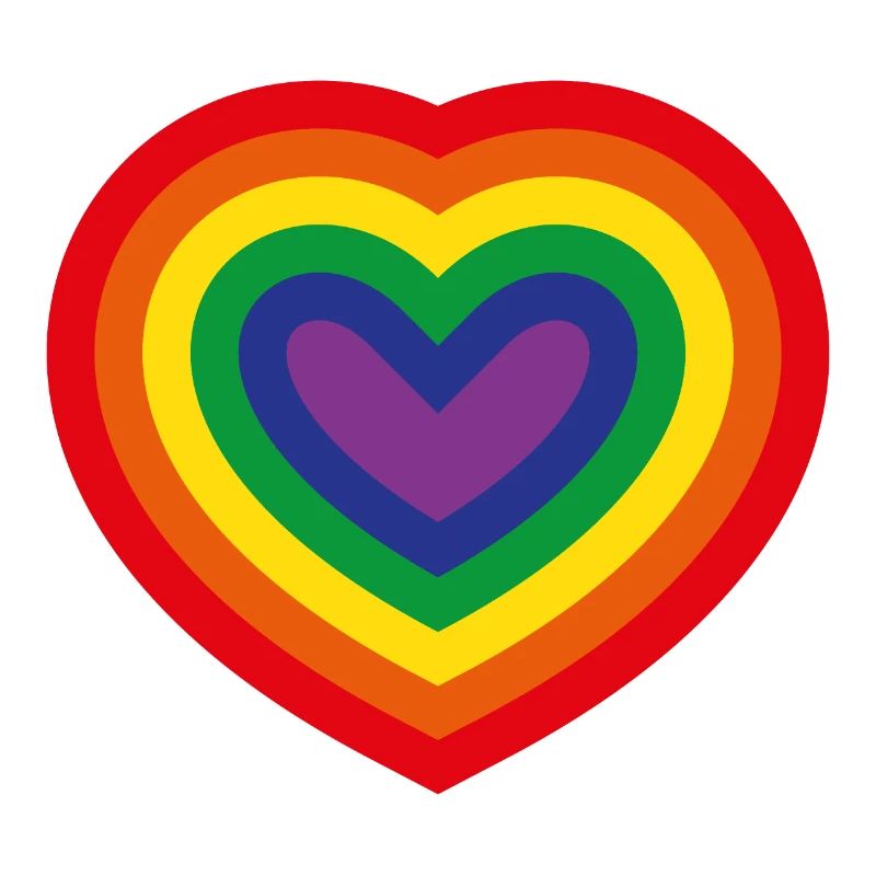 Concentric Pride Heart