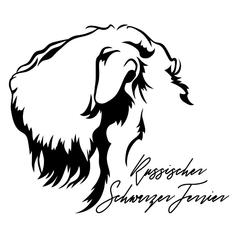 RUSSISCHER SCHWARZER TERRIER Profil Hunde Wilsigns