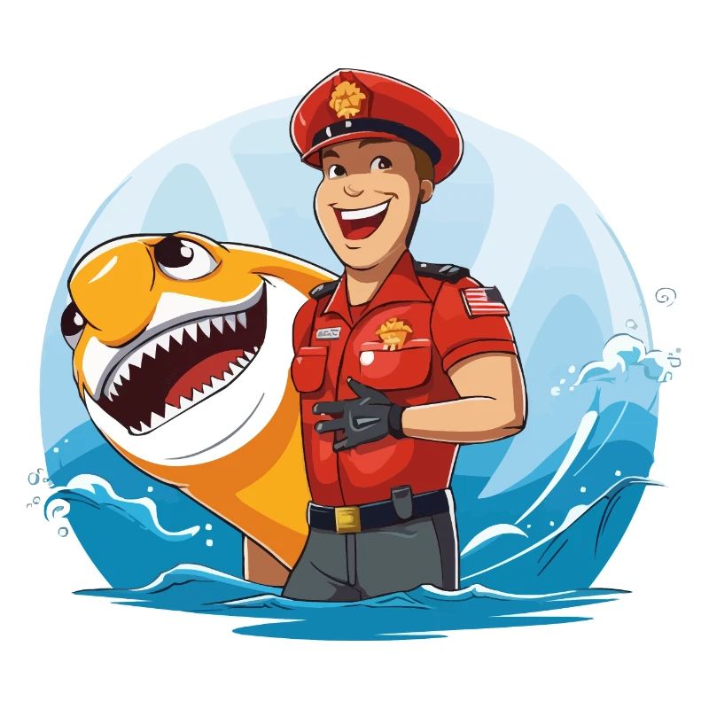 Rettungsschwimmer Flosse