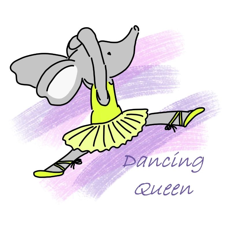 Dancing Queen elephant gift
