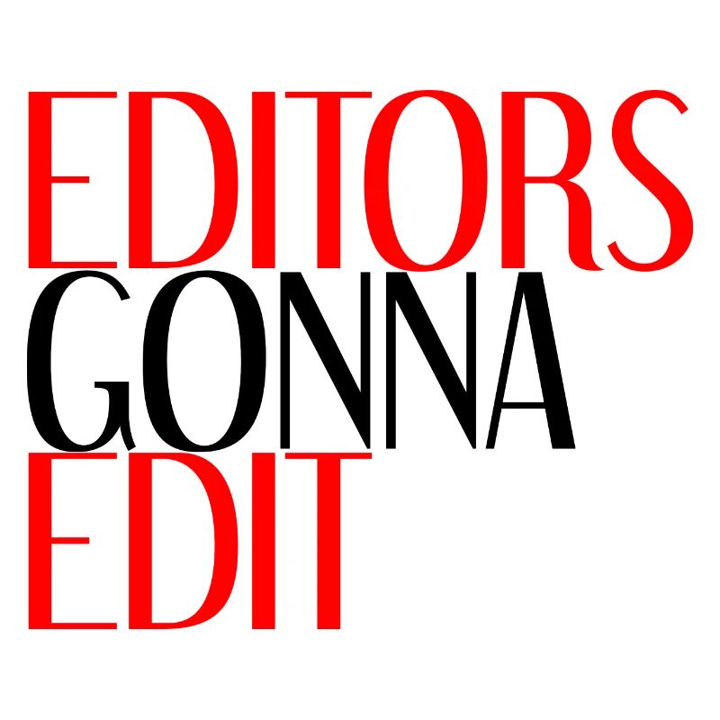 Editors going to Edit 4