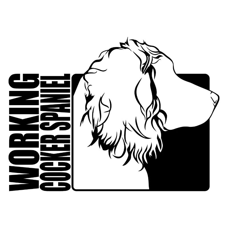 Travail Cocker Spaniel Profil Chiens Chien Wilsigns