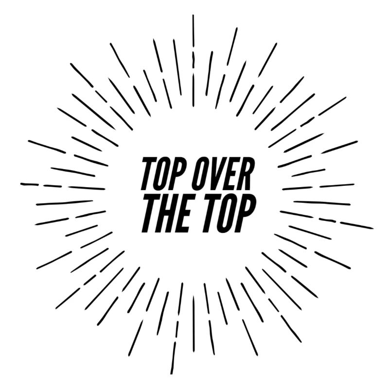 Top Over The Top Gewinner Sieger Geschenk Idee