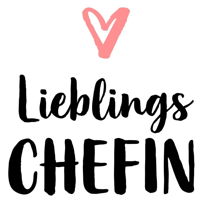 Lieblings Chefin Herz Geschenk Chef