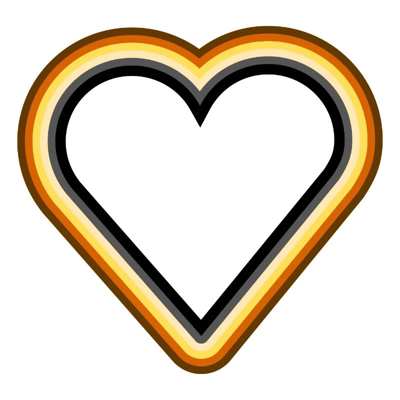Bear Heart oultine